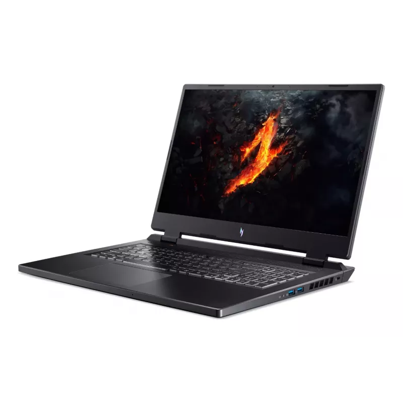 Acer Nitro 17 AN17-42-R75W AMD Ryzen™ 7 8845HS Laptop 43,9 cm (17,3 Zoll) Quad HD 16 GB DDR5-SDRAM 1 TB SSD NVIDIA GeForce RTX 4070 Wi-Fi 6 (802.11ax) Windows 11 Home Schwarz