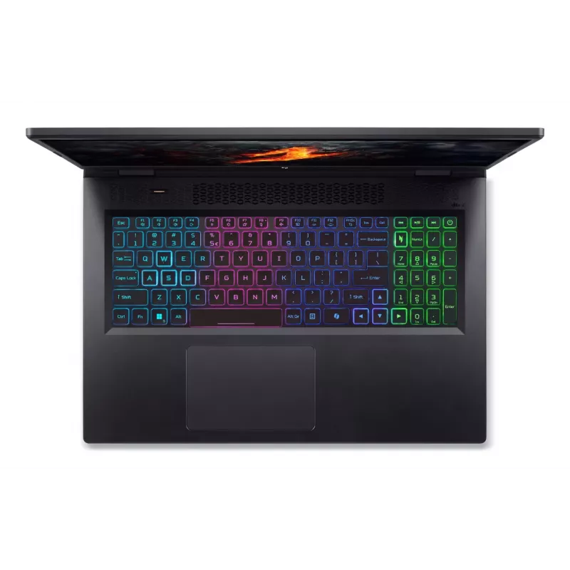 Acer Nitro 17 AN17-42-R75W AMD Ryzen™ 7 8845HS Laptop 43,9 cm (17,3 Zoll) Quad HD 16 GB DDR5-SDRAM 1 TB SSD NVIDIA GeForce RTX 4070 Wi-Fi 6 (802.11ax) Windows 11 Home Schwarz