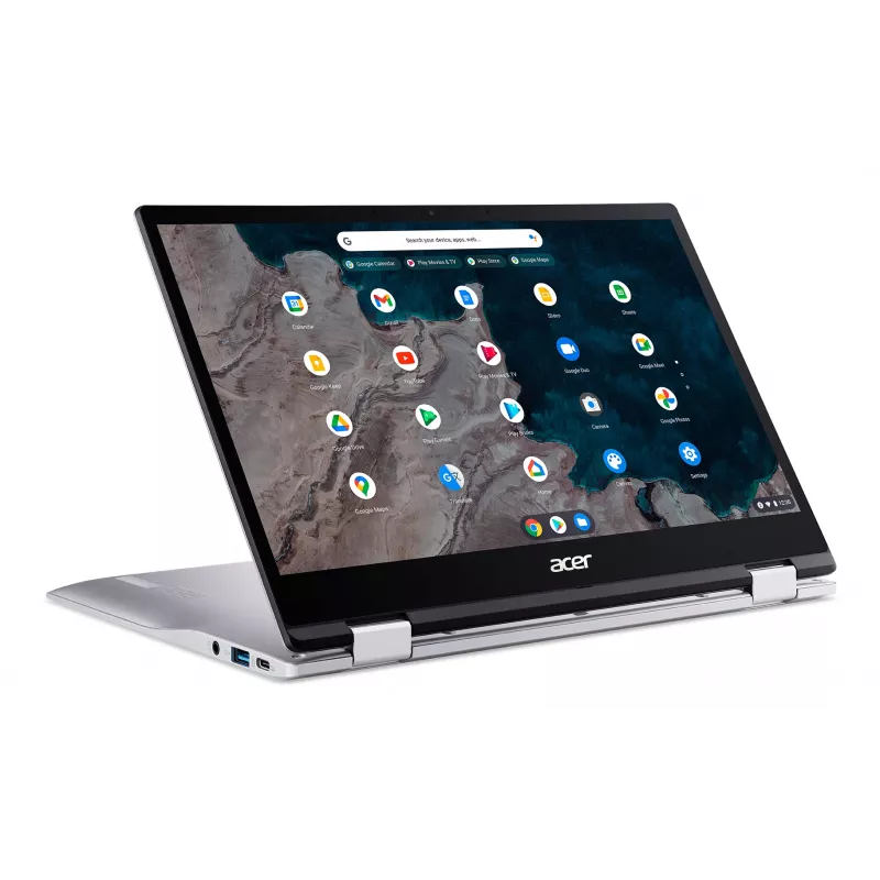 Acer Chromebook CP513-1HL-S1YN Snapdragon 7c 33,8 cm (13,3 Zoll) Touchscreen Full HD 8 GB LPDDR4x-SDRAM 128 GB eMMC Wi-Fi 5 (802.11ac) ChromeOS for Enterprise Silber