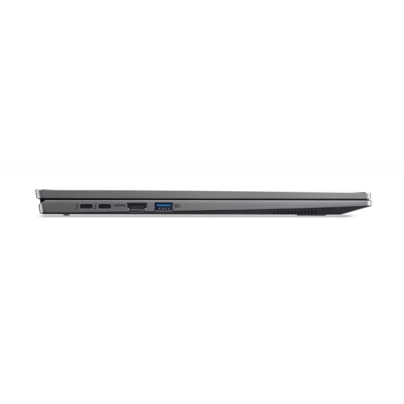 Acer Swift Go 16 SFG16-72-782U Intel Core Ultra 7 155U Laptop 40,6 cm (16 Zoll) 3.2K 16 GB LPDDR5-SDRAM 1 TB SSD Wi-Fi 6E (802.11ax) Windows 11 Home Grau