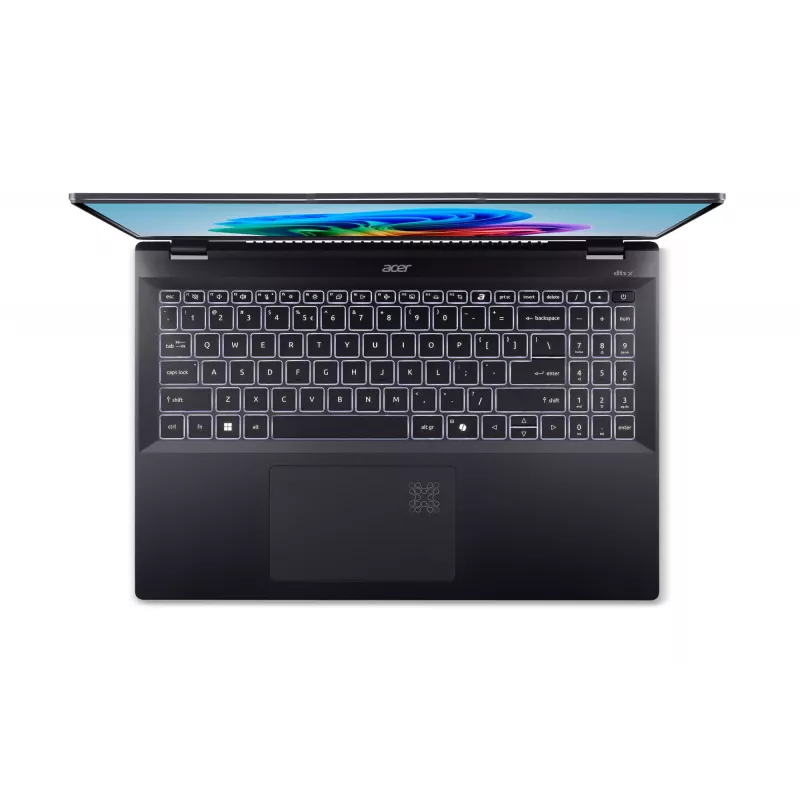 Acer Swift 16 AI SF16-51-53NZ Copilot+ PC Intel Core Ultra 5 226V Laptop 40,6 cm (16 Zoll) WQXGA+ 16 GB LPDDR5x-SDRAM 512 GB SSD Wi-Fi 7 (802.11be) Windows 11 Home US International Schwarz