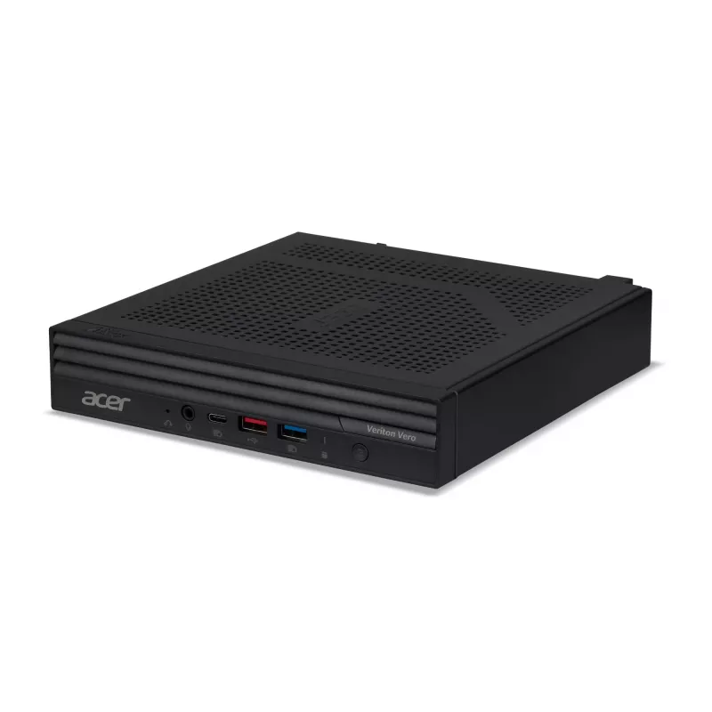 Acer Veriton Vero N4720GT I54516 Pro Intel® Core™ i5 i5-14400 16 GB DDR5-SDRAM 512 GB SSD Windows 11 Pro Micro-PC Mini-PC Schwarz
