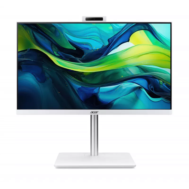 Acer Aspire C24-A WI5418 NL Intel Core 5 120U 60.5 cm (23.8 Zoll) 1920 x 1080 Pixel All-in-One-PC 16 GB DDR5-SDRAM 1 TB SSD Windows 11 Home Wi-Fi 6 (802.11ax) Weiß