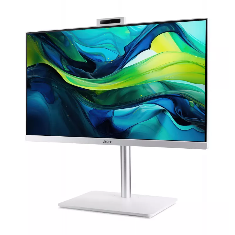 Acer Aspire C24-A WI5418 NL Intel Core 5 120U 60.5 cm (23.8 Zoll) 1920 x 1080 Pixel All-in-One-PC 16 GB DDR5-SDRAM 1 TB SSD Windows 11 Home Wi-Fi 6 (802.11ax) Weiß