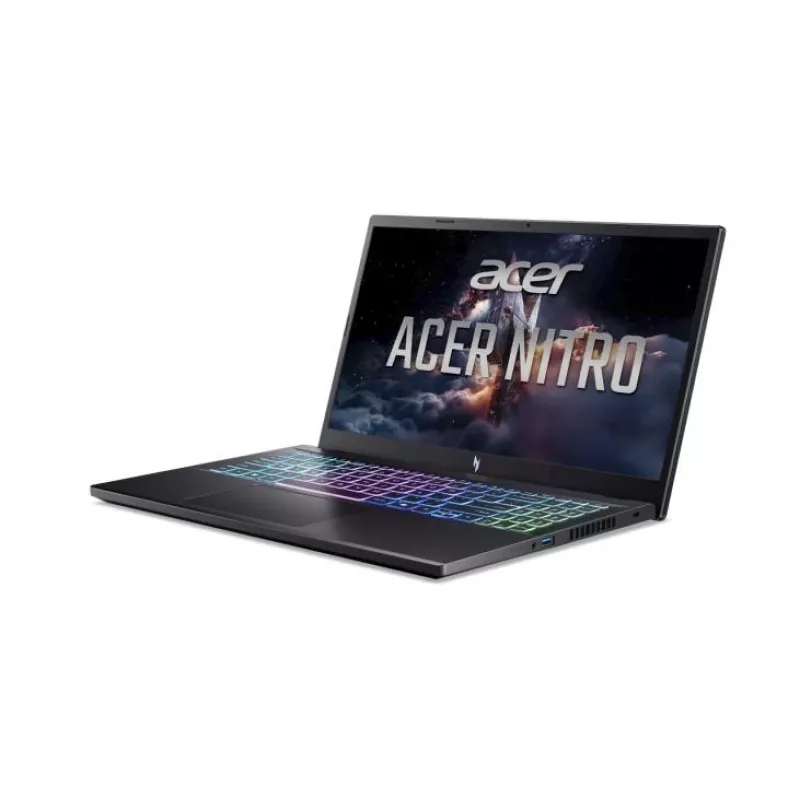 Acer Nitro V 15 ANV15-A31-R3VA AMD Ryzen™ 7 170 Laptop 39,6 cm (15,6 Zoll) Full HD 16 GB DDR5-SDRAM 512 GB SSD NVIDIA GeForce RTX 5060 Wi-Fi 6E (802.11ax) Windows 11 Home Schwarz