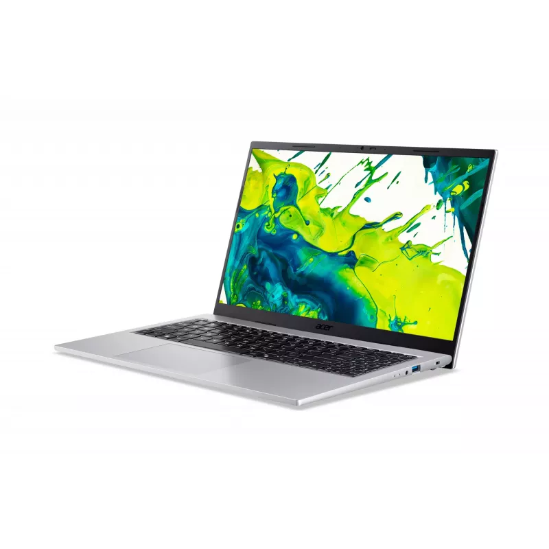 Acer Aspire Go 15 AG15-72P-51YA Intel Core 5 120U Laptop 39,6 cm (15,6 Zoll) Full HD 16 GB DDR4-SDRAM 512 GB SSD Wi-Fi 6 (802.11ax) Windows 11 Home Silber