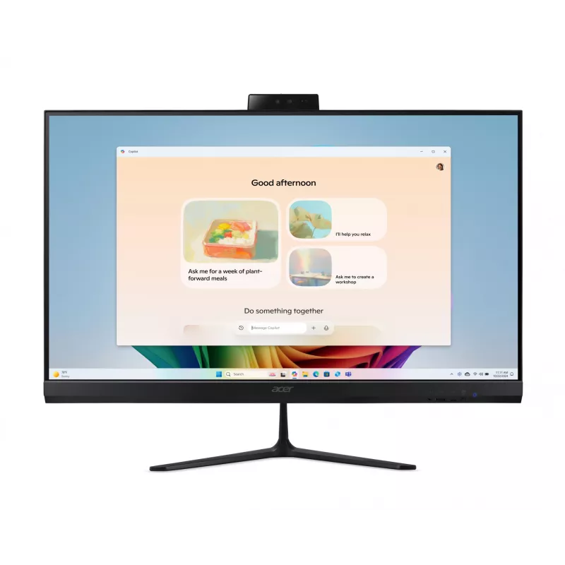 Acer Aspire C27B AI AR7432 NL Copilot+ PC AMD Ryzen™ AI 5 350 68,6 cm (27 Zoll) 1920 x 1080 Pixel All-in-One-PC 32 GB DDR4-SDRAM 1 TB SSD Windows 11 Home Schwarz