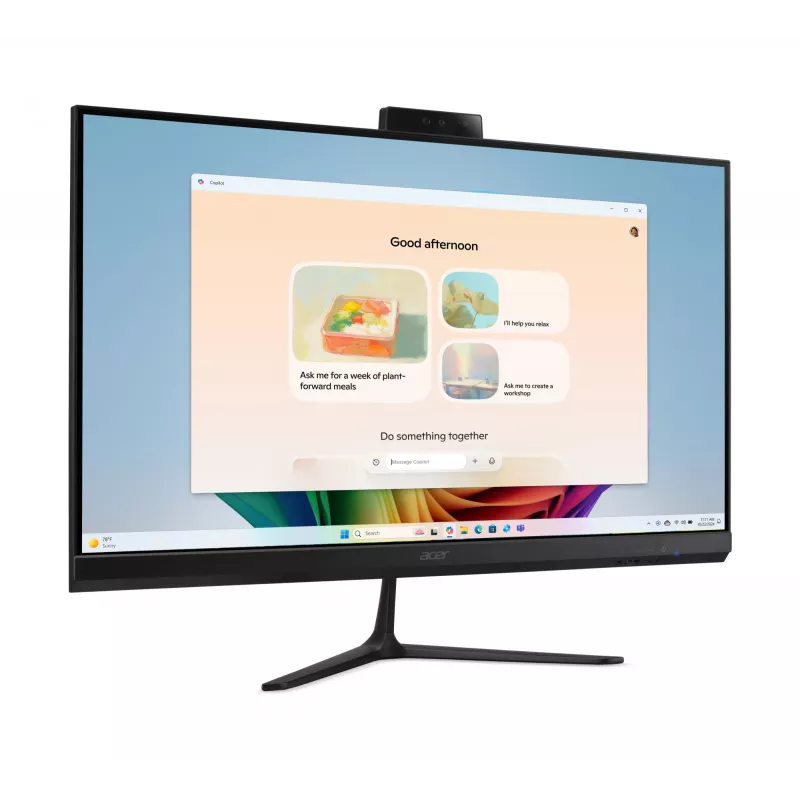 Acer Aspire C27B AI AR7432 NL Copilot+ PC AMD Ryzen™ AI 5 350 68,6 cm (27 Zoll) 1920 x 1080 Pixel All-in-One-PC 32 GB DDR4-SDRAM 1 TB SSD Windows 11 Home Schwarz