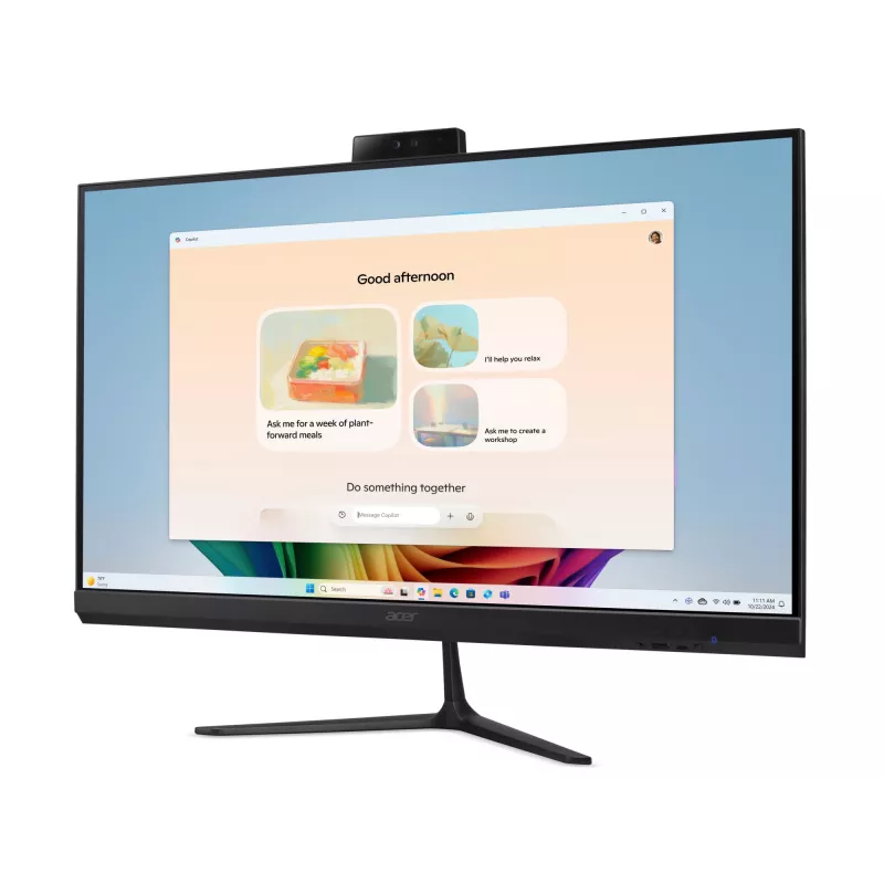 Acer Aspire C27B AI AR7432 NL Copilot+ PC AMD Ryzen™ AI 5 350 68,6 cm (27 Zoll) 1920 x 1080 Pixel All-in-One-PC 32 GB DDR4-SDRAM 1 TB SSD Windows 11 Home Schwarz
