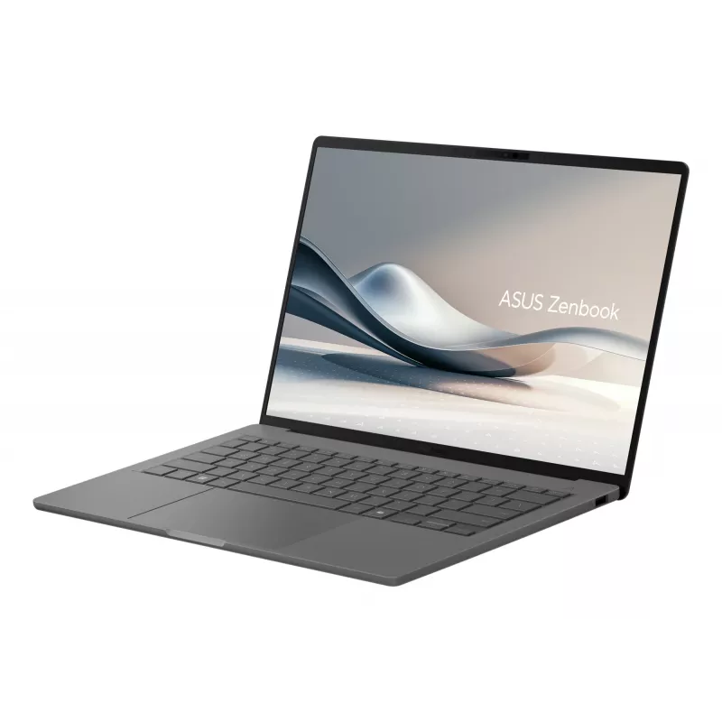 ASUS Zenbook A14 UX3407QA-QD343X Snapdragon X1-26-100 Laptop 35,6 cm (14 Zoll) WUXGA 32 GB LPDDR5x-SDRAM 1 TB SSD Wi-Fi 6E (802.11ax) Windows 11 Pro Grau