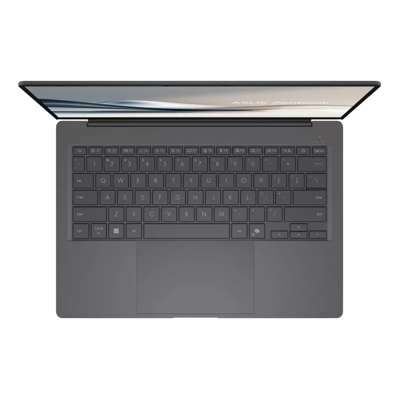 ASUS Zenbook A14 UX3407QA-QD343X Snapdragon X1-26-100 Laptop 35,6 cm (14 Zoll) WUXGA 32 GB LPDDR5x-SDRAM 1 TB SSD Wi-Fi 6E (802.11ax) Windows 11 Pro Grau