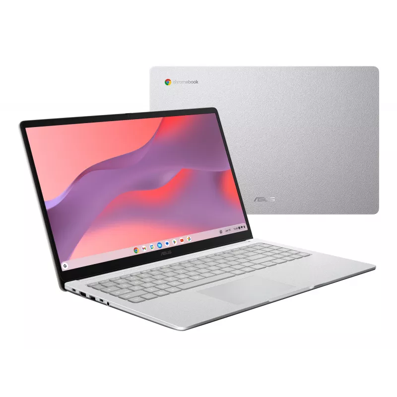 ASUS Chromebook CB1505CTA-S70197-CBE Intel® N N150 39.6 cm (15.6 Zoll) Full HD 8 GB LPDDR5-SDRAM 64 GB eMMC Wi-Fi 6 (802.11ax) ChromeOS US International Grau