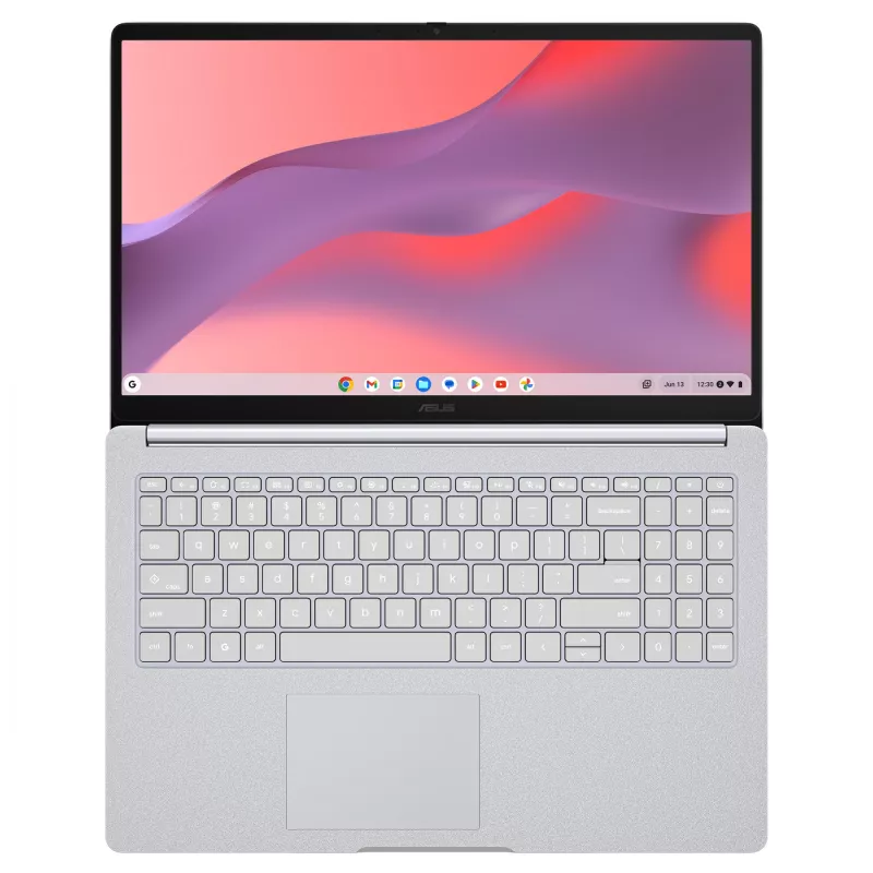 ASUS Chromebook CB1505CTA-S70197-CBE Intel® N N150 39.6 cm (15.6 Zoll) Full HD 8 GB LPDDR5-SDRAM 64 GB eMMC Wi-Fi 6 (802.11ax) ChromeOS US International Grau