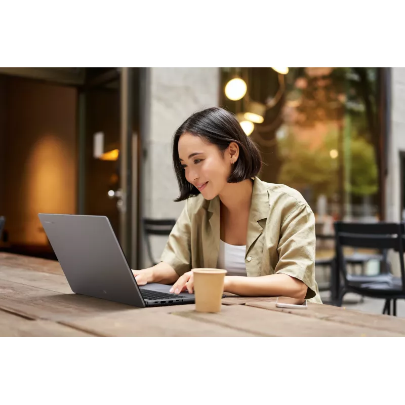 ASUS Chromebook CB1505CTA-S70197-CBE Intel® N N150 39.6 cm (15.6 Zoll) Full HD 8 GB LPDDR5-SDRAM 64 GB eMMC Wi-Fi 6 (802.11ax) ChromeOS US International Grau