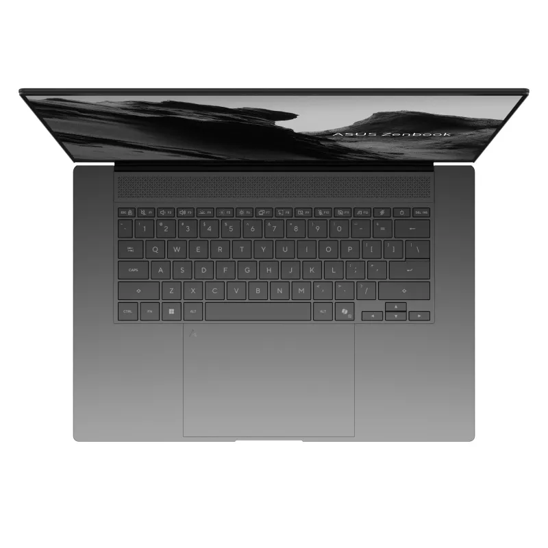 ASUS Zenbook S16 UM5606GA-SR332X Copilot+ PC AMD Ryzen AI 9 465 Laptop 40.6 cm (16 Zoll) Touchscreen 3K 32 GB LPDDR5x-SDRAM 2 TB SSD Wi-Fi 7 (802.11be) Windows 11 Pro Grau