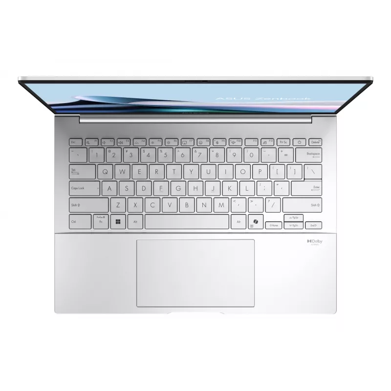 ASUS Zenbook 14 OLED UX3405CA-QD1302W Intel Core Ultra 7 255H Laptop 35.6 cm (14 Zoll) WUXGA 16 GB LPDDR5x-SDRAM 1 TB SSD Wi-Fi 7 (802.11be) Windows 11 Home Deutsch Silber
