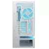 COUGAR Midi Tower Case, CFV235 Vision, ARGB, LCD-Display, Mesh, Weiß