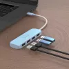 j5create Umweltfreundlicher USB-C-auf-4-Port-Typ-A-Gen-2-Hub
