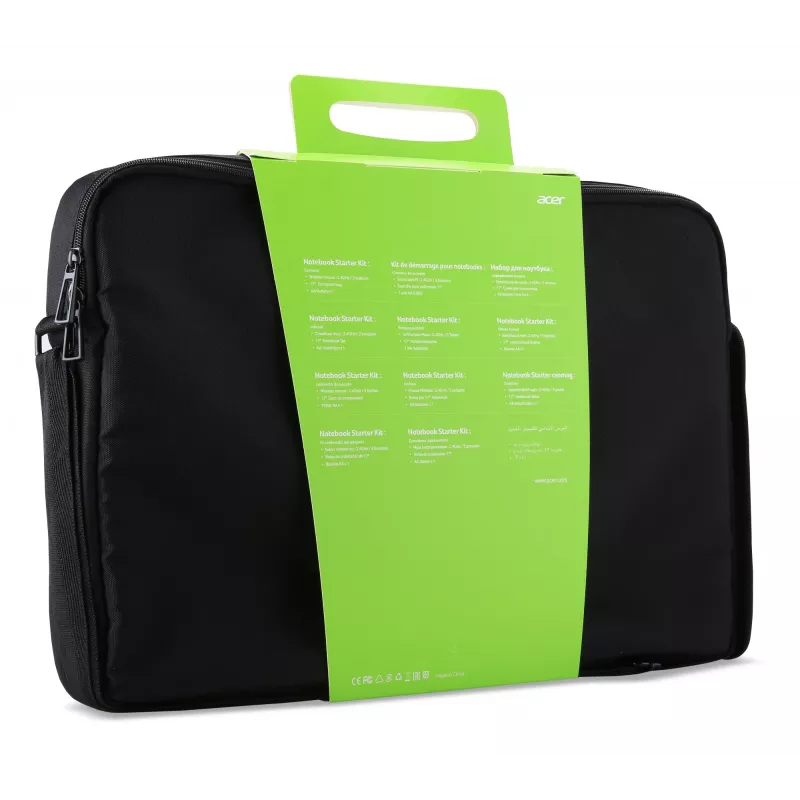 Acer NOTEBOOK STARTER KIT 17 Zoll, Aktenkoffer, 43,9 cm (17,3″), Schultergurt
