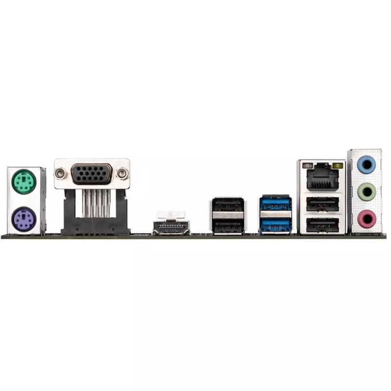 GIGABYTE H610M H Mainboard - Unterstützt Intel Core 14th CPUs, 6+1+1 Hybrides digitales VRM, bis zu 5600 MHz DDR4 (OC), 1x PCIe 3.0 M.2, GbE LAN, USB 3.2 Gen 1