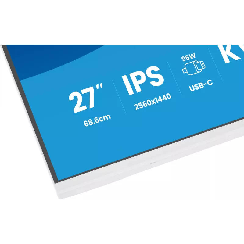 iiyama ProLite XB2797QSNP-W1 27 Zoll IPS-LCD-Computermonitor 68,6 cm (27 Zoll) 2560 x 1440 Pixel Quad HD Weiß