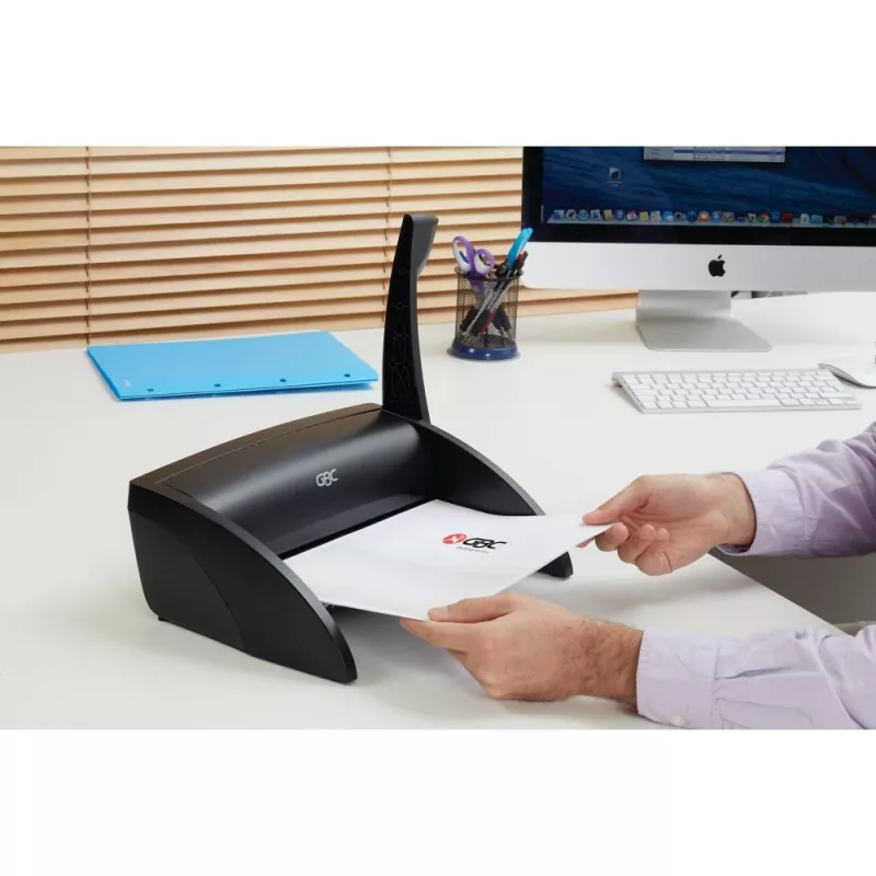 GBC Bindegerät CombBind® C100, Kammbindegerät, Manuell, 160 Blatt, Schwarz