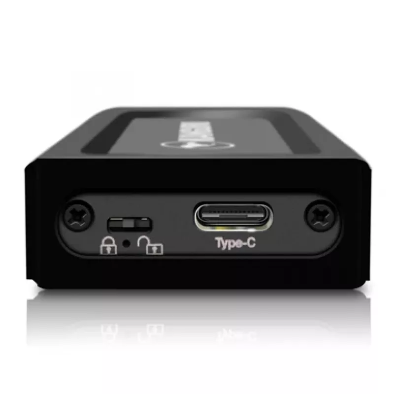 iStorage Kanguru UltraLock Superspeed+ USB-C M.2 NVMe Externe SSD 1 TB | Sichere tragbare Solid-State-Drive | Physischer Schreibschutzschalter | Sichere Firmware | TAA-konform |