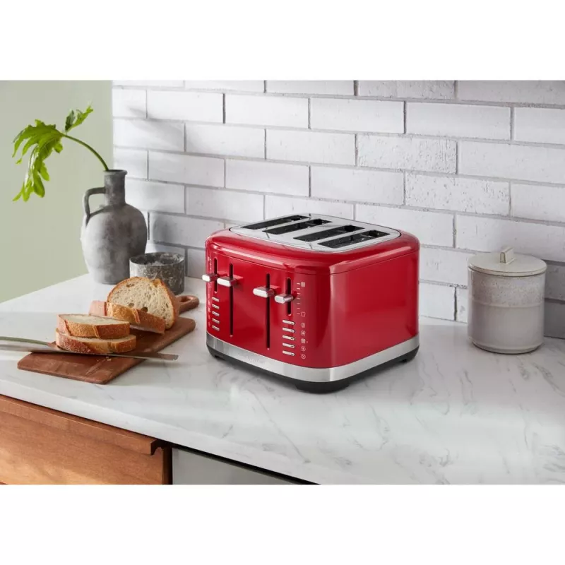 KitchenAid 5KMT4109EER 7 4 Scheiben 1640 W Rot, Edelstahl