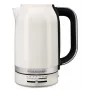 KitchenAid 5KEK1701EPL Elektrischer Wasserkocher 1,7 l 2400 W Schwarz, Edelstahl, Weiß