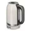 KitchenAid 5KEK1701EPL Elektrischer Wasserkocher 1,7 l 2400 W Schwarz, Edelstahl, Weiß