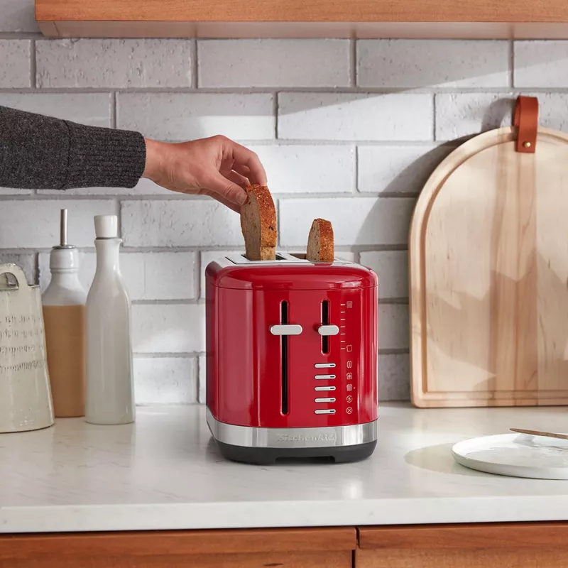 KitchenAid 5KMT2109EER 7 2 Scheibe(n) 980 W Schwarz, Rot, Edelstahl