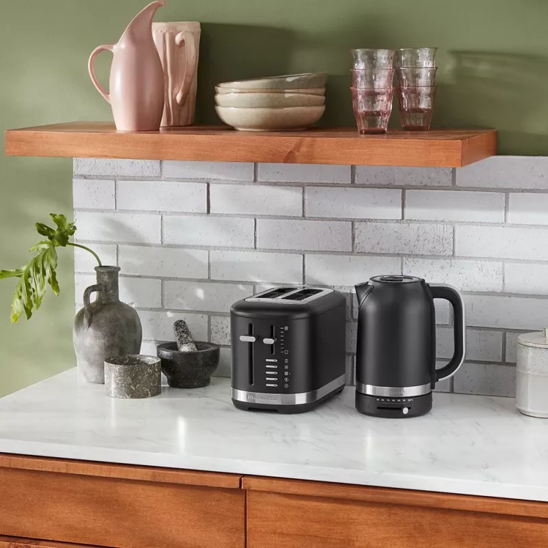 KitchenAid 5KMT2109EBM 7 2 Scheiben 980 W Schwarz, Edelstahl