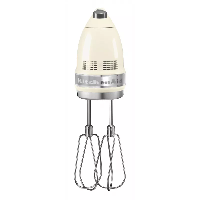 KitchenAid 5KHM9212EAC Handmixer 85 W Creme, Silber