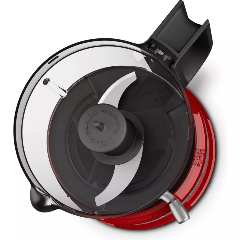 KitchenAid 5KFC3516EER 0,83 L 240 W Schwarz, Rot, Edelstahl