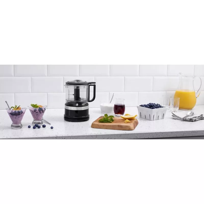 KitchenAid 5KFC3516EOB 0.83 L 240 W Schwarz, Edelstahl