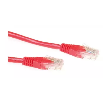 Microconnect B-UTP605R-B Netzwerkkabel Rot 5 m Cat6 U/UTP (UTP)