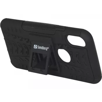 Sandberg ActionCase für iPhone X/XS, Abdeckung, Apple, iPhone X, Schwarz