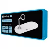 Sandberg 3in1 Wireless Charger, Indoor, USB, Kabelloses Laden, 0,8 m, Silber, Weiß