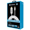 Sandberg MiniDP 1.2 > HDMI 4K 2m, 2 m, Mini DisplayPort, HDMI, Stecker, Stecker, Weiß
