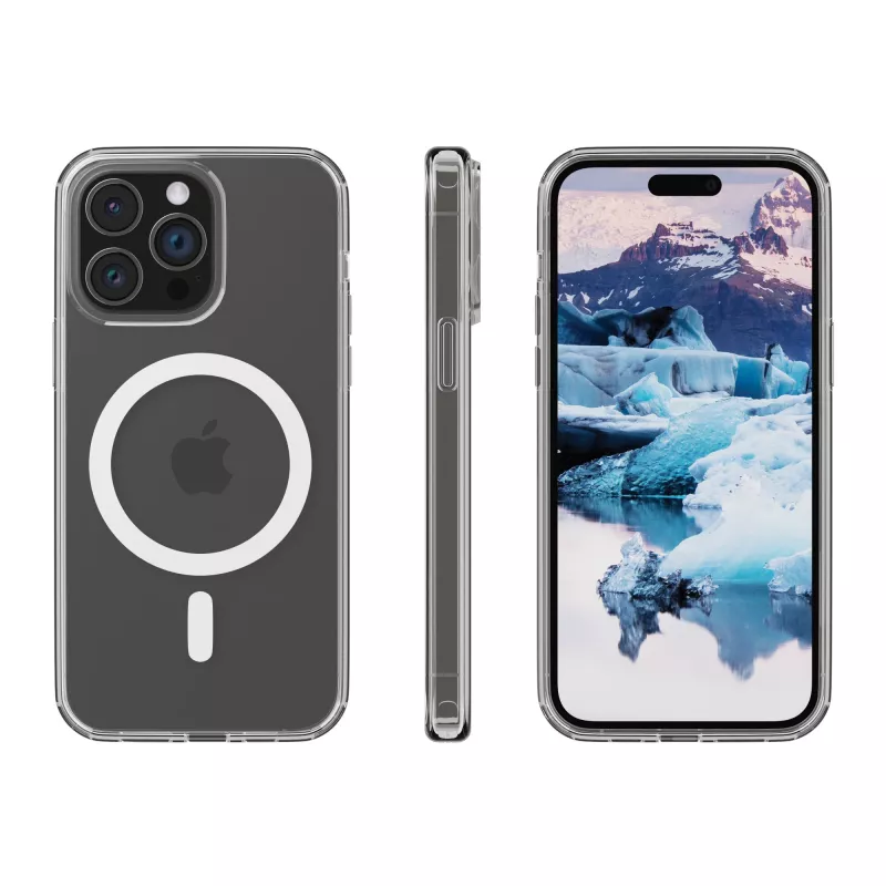 dbramante1928 Iceland Pro MagSafe-kompatibel – iPhone 15 Pro, Hülle, Apple, iPhone 15 Pro, Transparent, Weiß