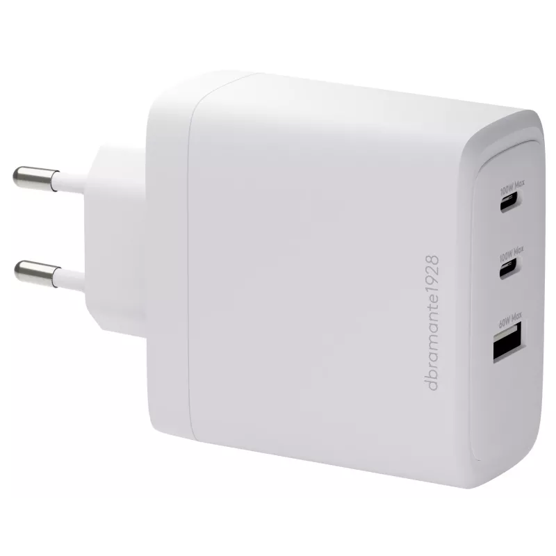 dbramante1928 re-charge IT - EU W. Ladegerät - 2xUSB-C 100W + 1xUSB-A - W