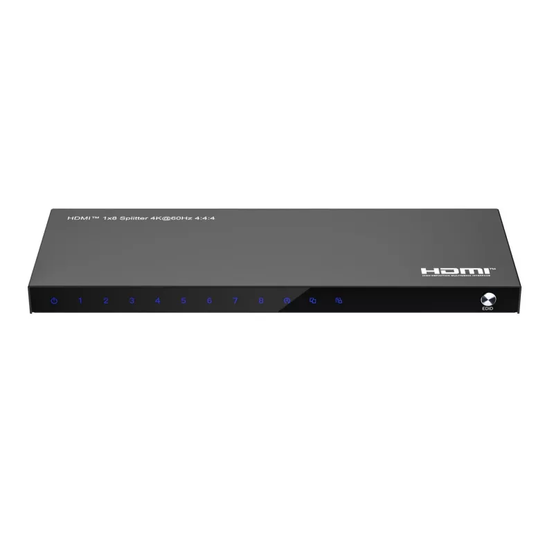 Microconnect MC-HDMISPLITTER0108-4K Video-Splitter HDMI 8x HDMI