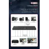 Microconnect MC-HDMISPLITTER0108-4K Video-Splitter HDMI 8x HDMI