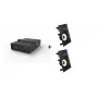 Vivolink Audiopack Subwoofer + 2 x Premium-Einbaulautsprecher (Limited Bundle Pack Offer) Schwarz Kabelgebunden 110 W