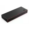 Lenovo ThinkPad USB4 Smart Dock 5500 mit 135W-Netzteil, Kabelgebunden, Schwarz