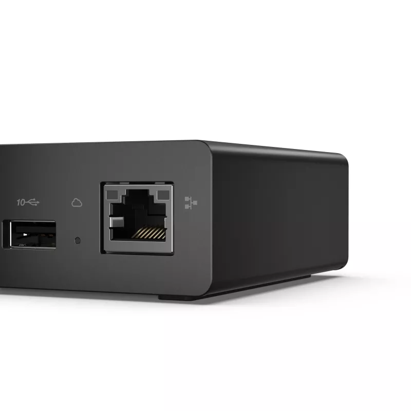Lenovo ThinkPad USB4 Smart Dock 5500 mit 135W Netzteil Kabelgebunden Schwarz