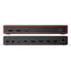 Lenovo ThinkPad USB4 Smart Dock 5500 mit 135W Netzteil Kabelgebunden Schwarz