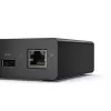 Lenovo ThinkPad USB4 Smart Dock 5500 mit 135W Adapter Kabelgebunden Schwarz