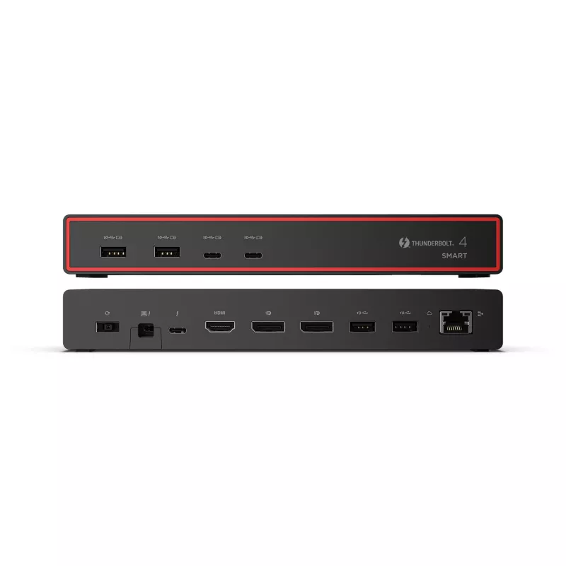 Lenovo ThinkPad Thunderbolt 4 Smart Dock Gen2 7500 Kabelgebunden Schwarz
