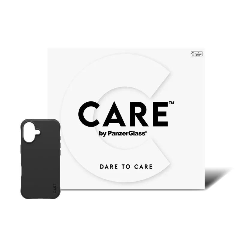 PanzerGlass CARE™ by ® Samba Case Schwarz mit MagSafe iPhone 17 | Bulk